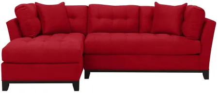 Cityscape 2-pc. Sectional in Cardinal by H.M. Richards