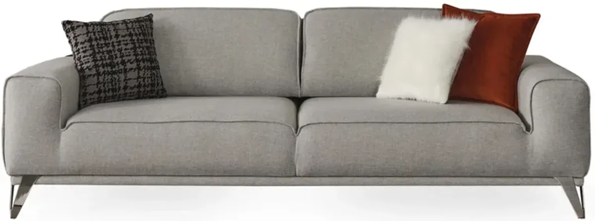 Volker Sofa in Light Gray by HomeRoots