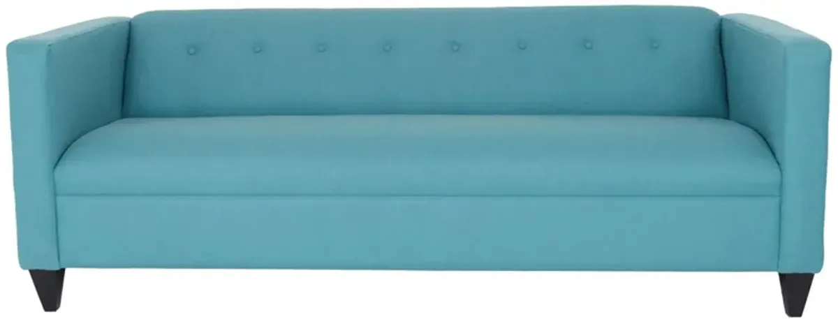 Ursa Sofa in Teal Blue by HomeRoots