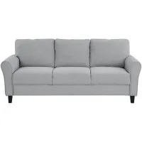 Foxcroft Sofa in Dark Gray by Homelegance