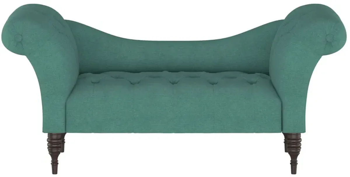 Lansing Chaise Lounge in Linen Laguna by Skyline