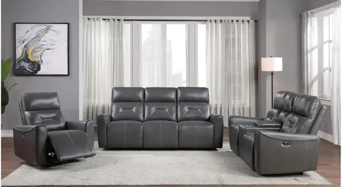 Sonata Power Double Reclining Sofa And Usb Ports