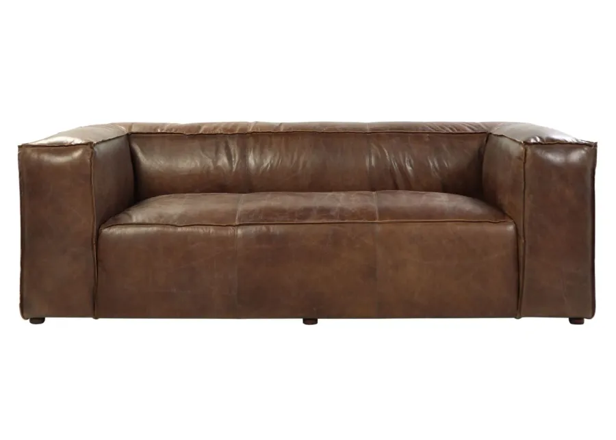 Gotvik Sofa in Brown by HomeRoots