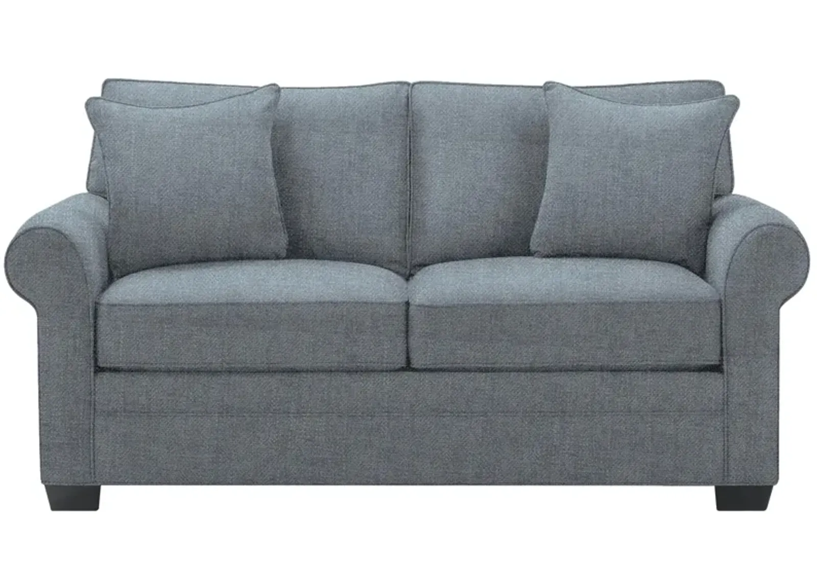 Glendora Apartment Sofa in Elliot French Blue by H.M. Richards