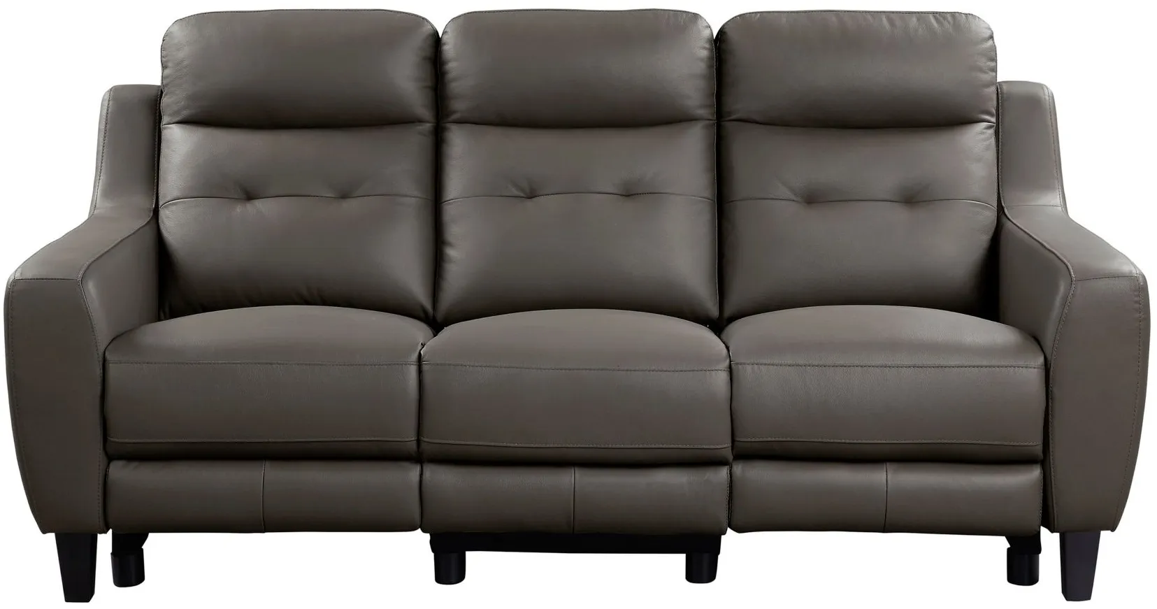 Tulay Power Double Reclining Sofa in Grayish Brown by Homelegance