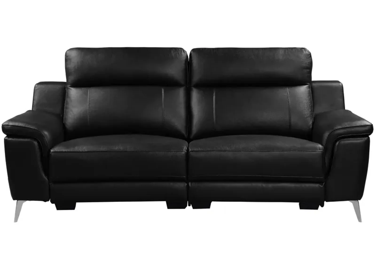 Sherbrook Power Reclining Sofa in Black by Homelegance