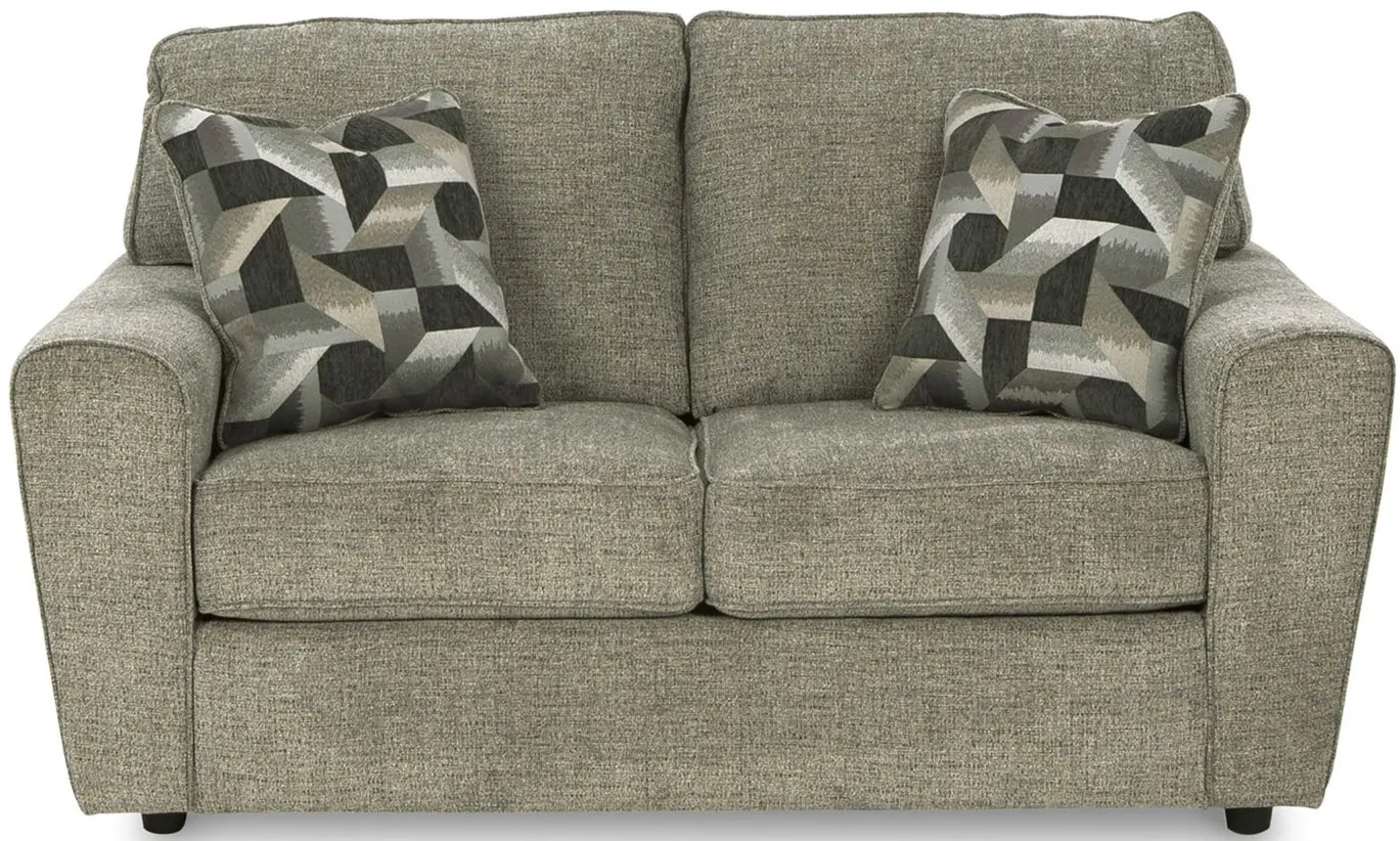 Cascilla Loveseat in Pewter by Ashley Furniture