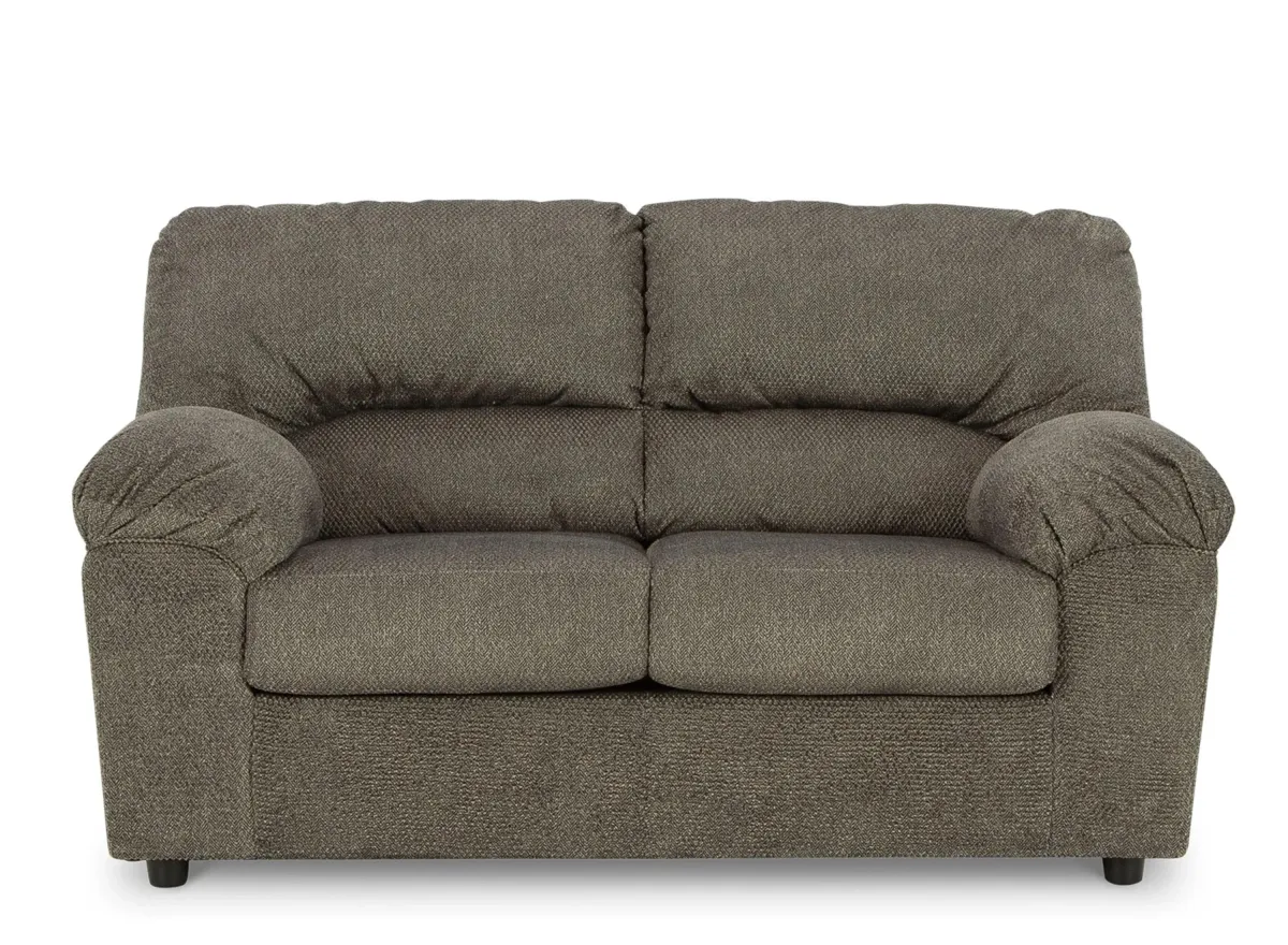 Norlou Loveseat in Flannel by Ashley Furniture