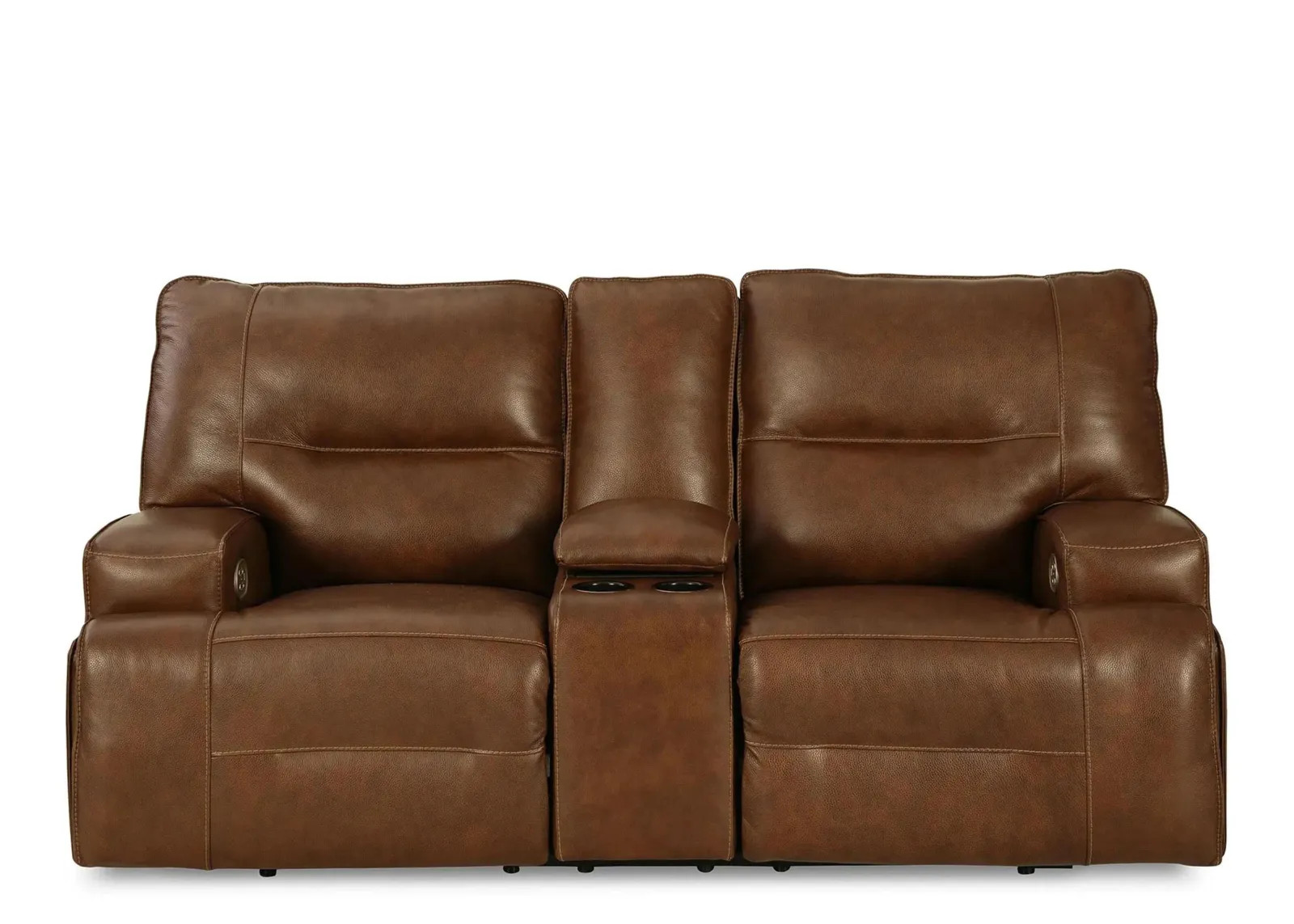 Francesca Power Reclining Loveseat with Console