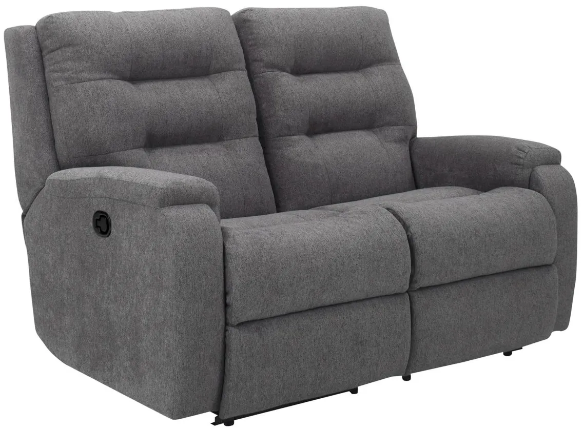 Halenbeck Reclining Loveseat in Coal by Flexsteel