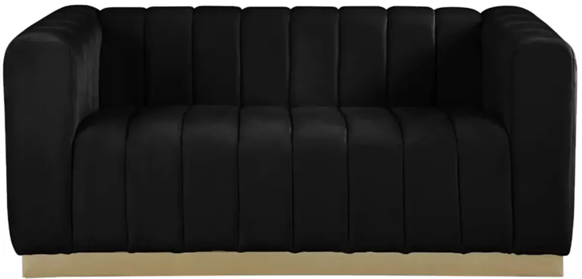 Marlon Velvet Loveseat