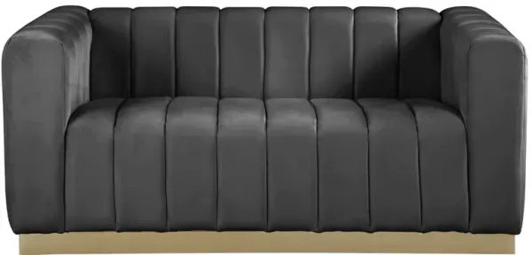 Marlon Velvet Loveseat