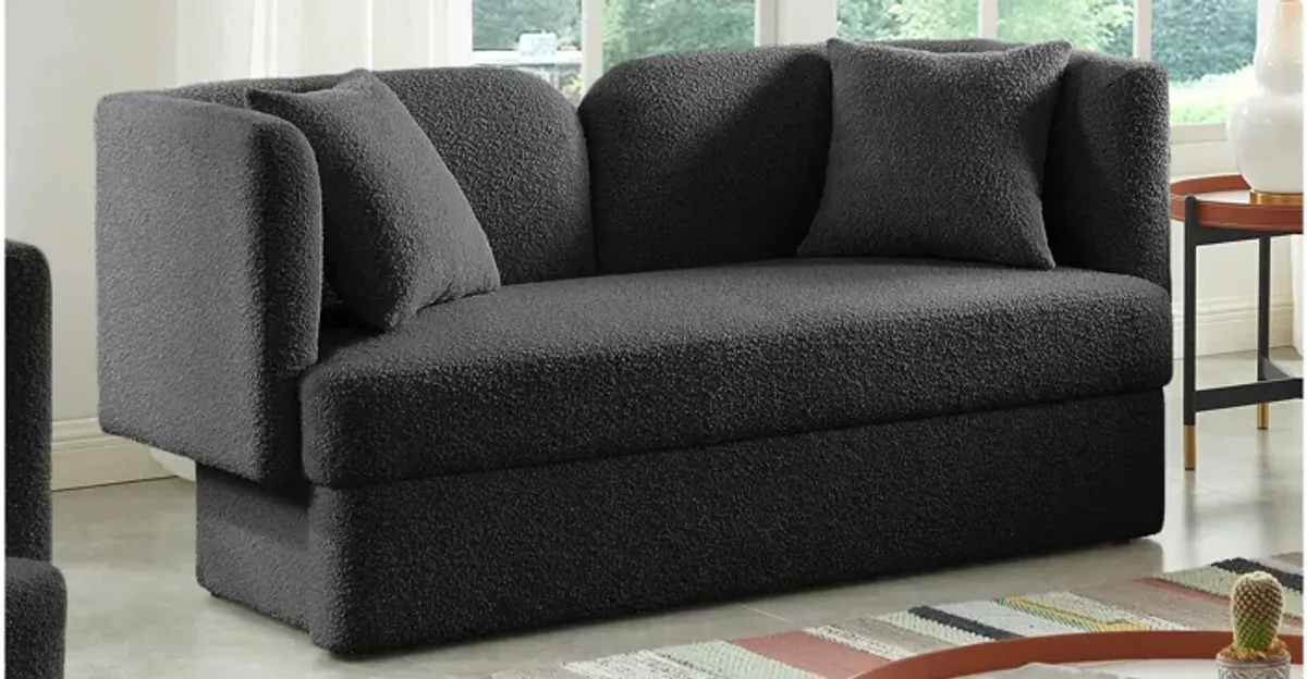 Marcel Boucle Fabric Loveseat