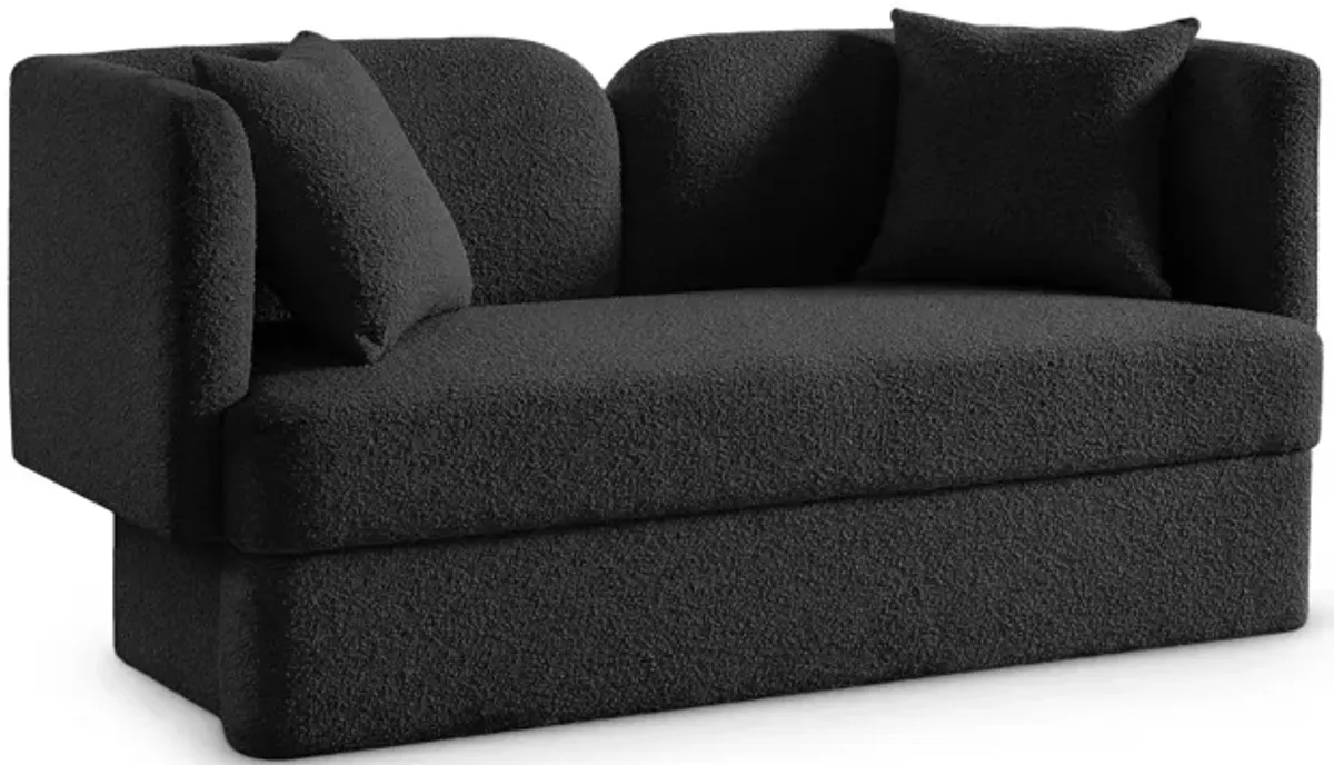 Marcel Boucle Fabric Loveseat