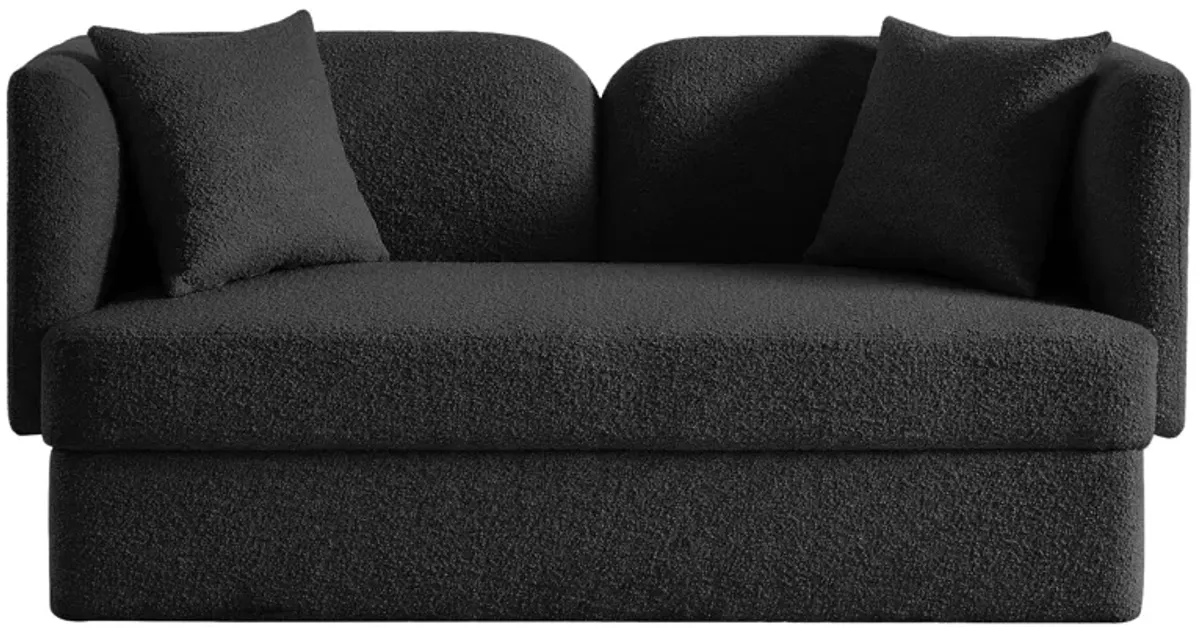 Marcel Boucle Fabric Loveseat