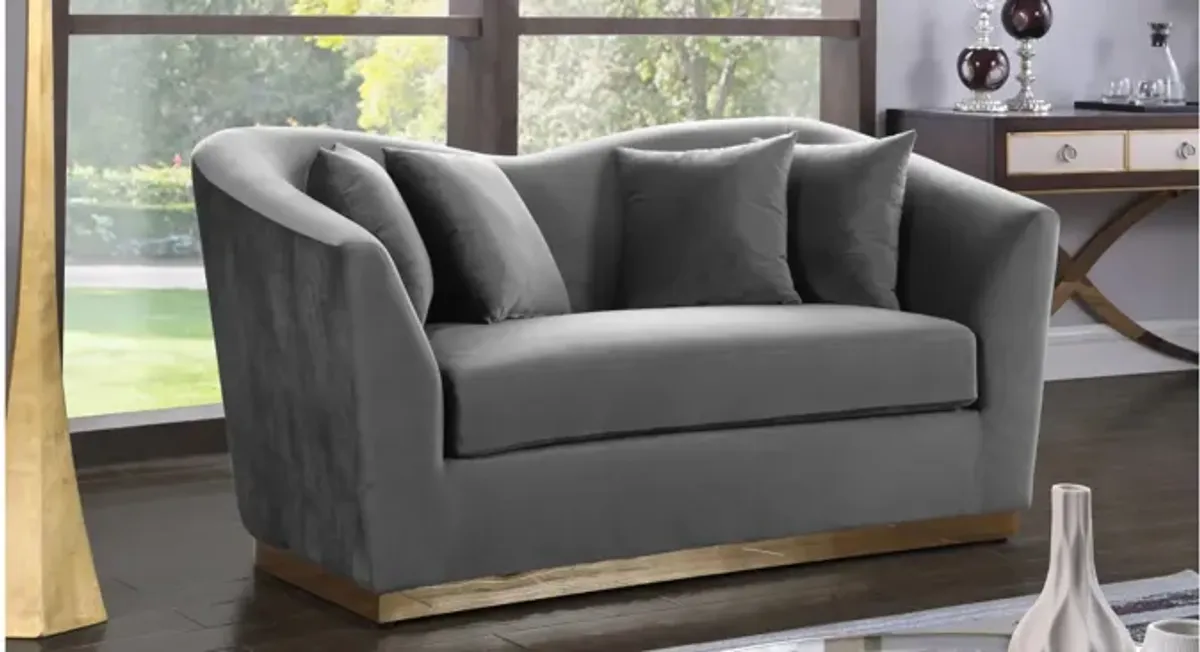 Arabella Velvet Loveseat