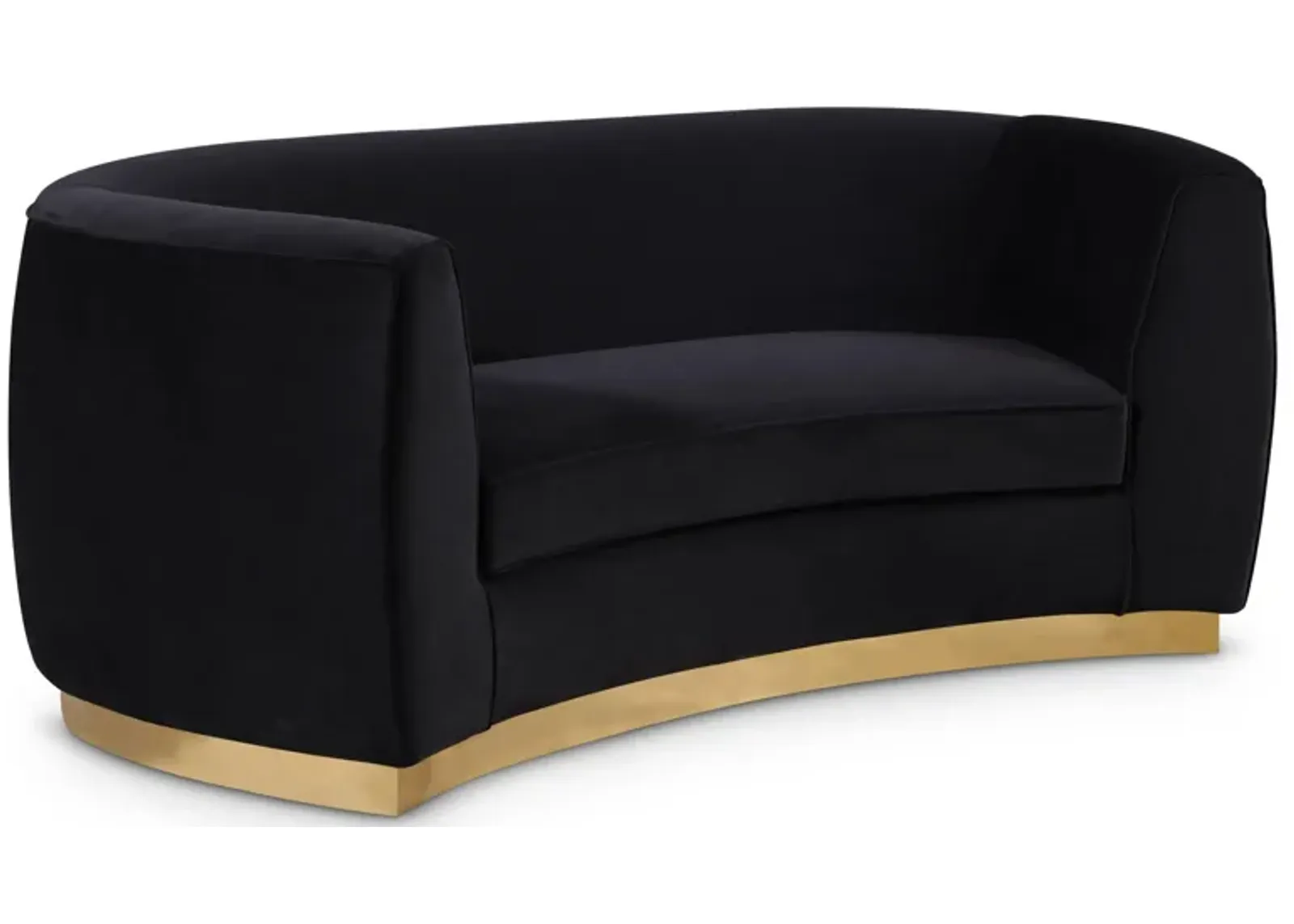 Julian Velvet Loveseat