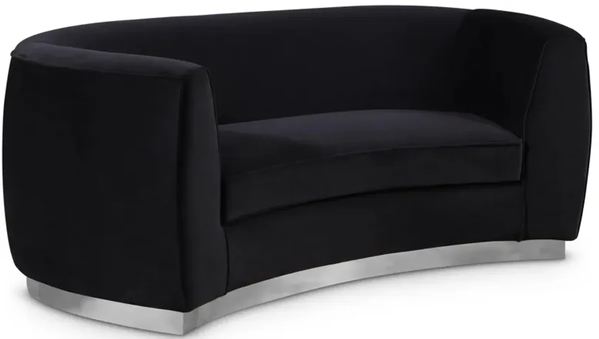 Julian Velvet Loveseat