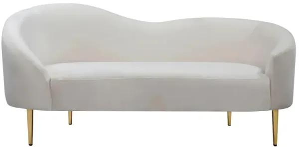 Ritz Velvet Loveseat