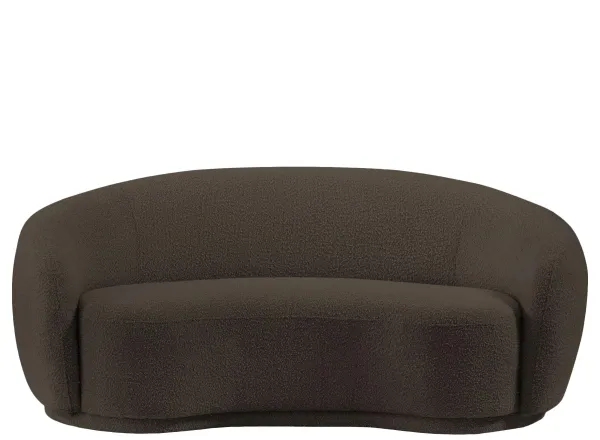 Hyde Boucle Fabric Loveseat