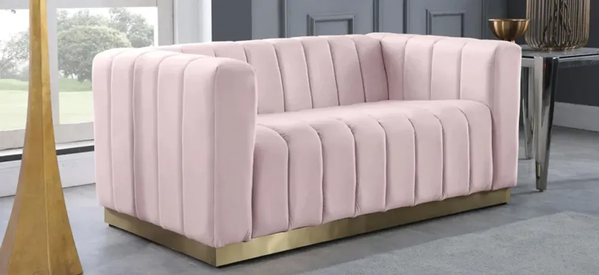 Marlon Velvet Loveseat