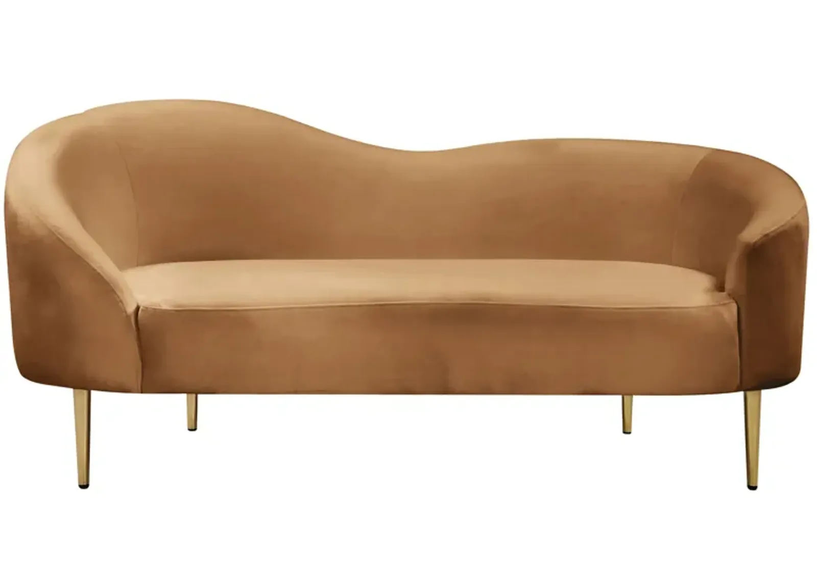 Ritz Velvet Loveseat