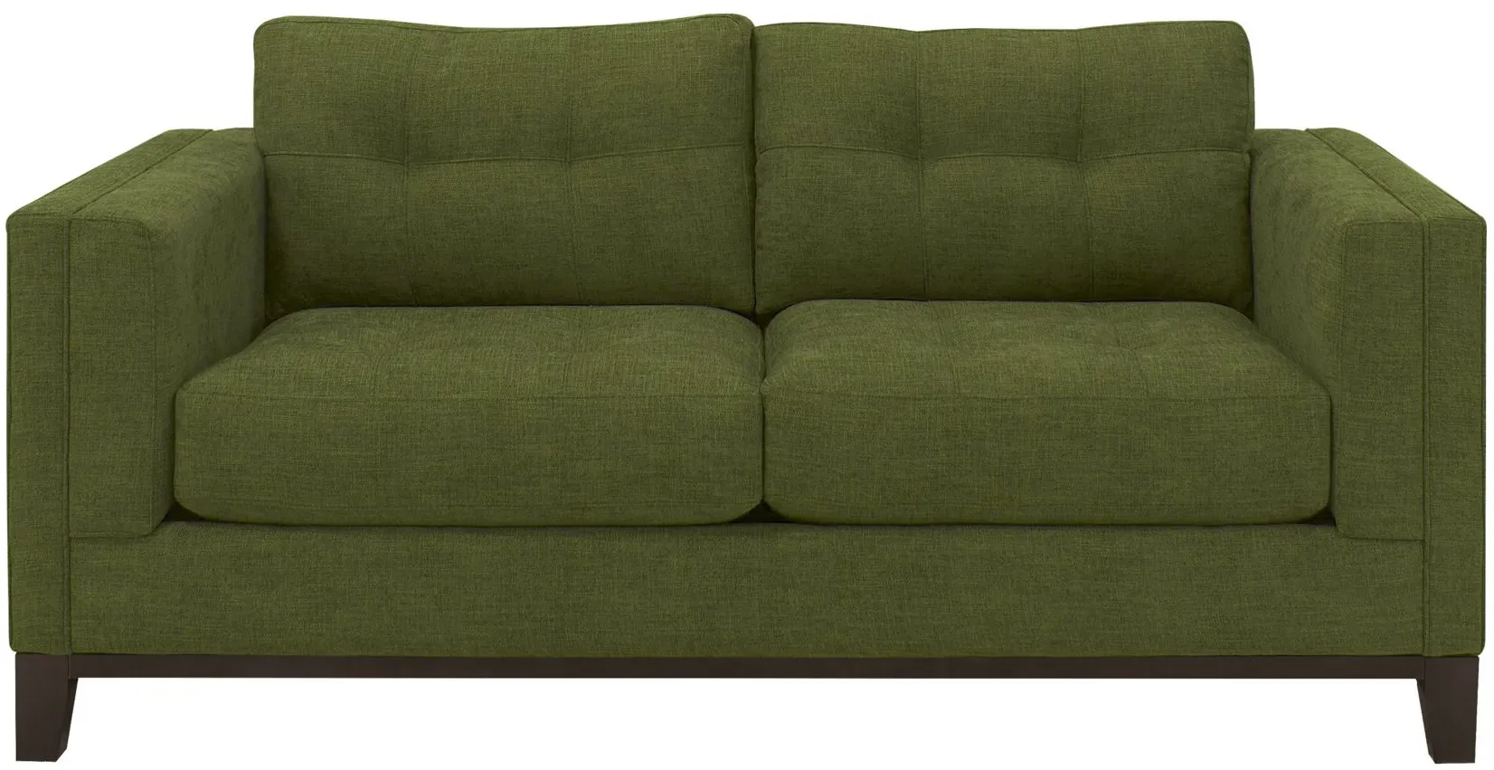 Mirasol Loveseat in Suede so Soft Pine by H.M. Richards