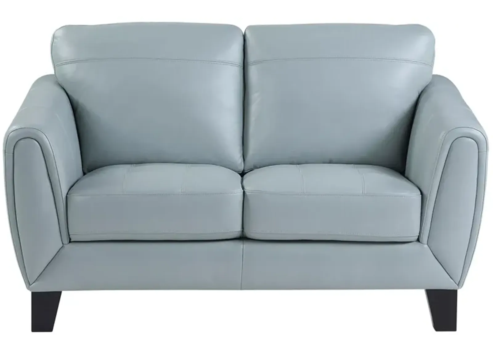 Cadence Loveseat in Aqua by Homelegance