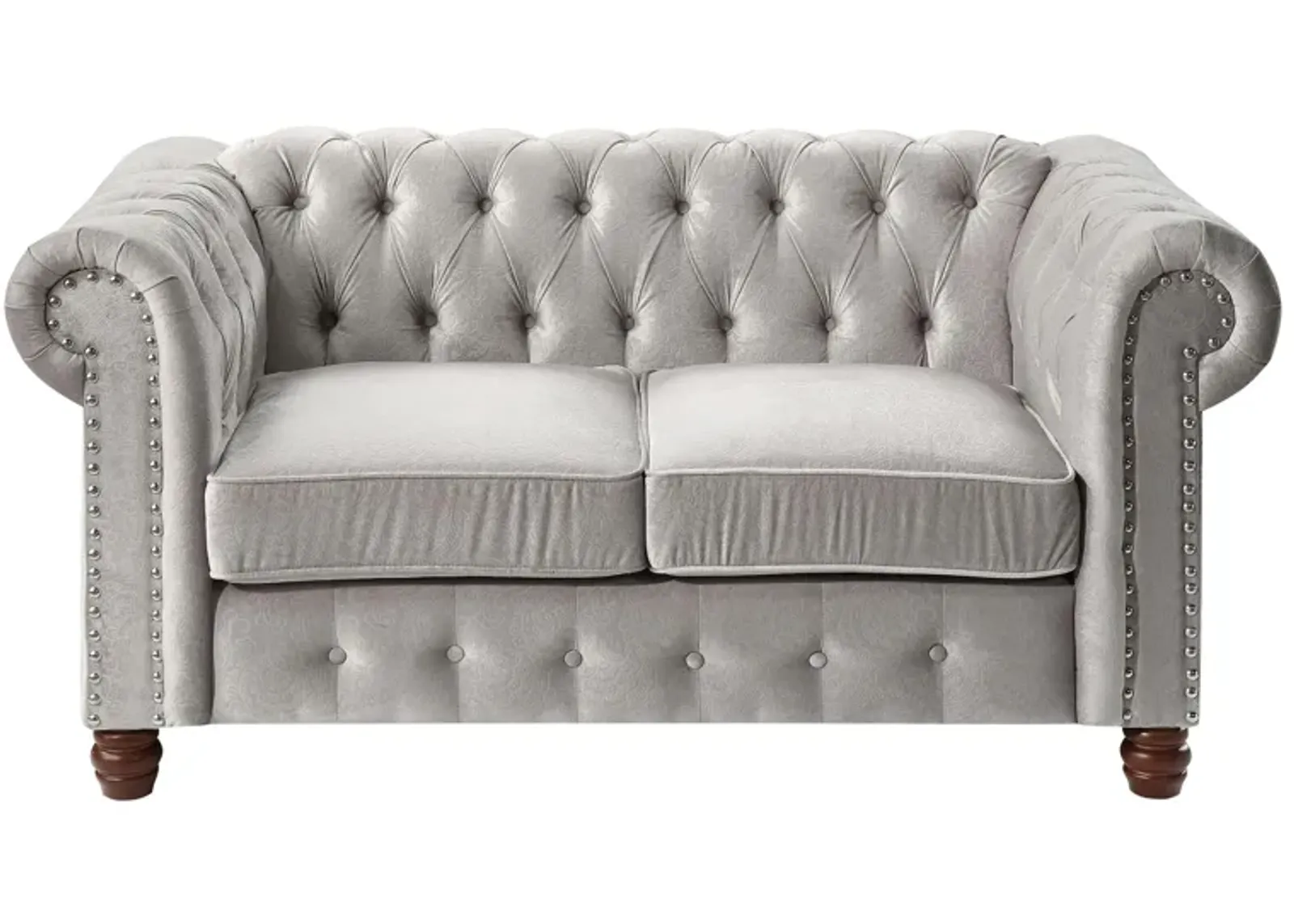 Dohwa Loveseat in Gray by Homelegance