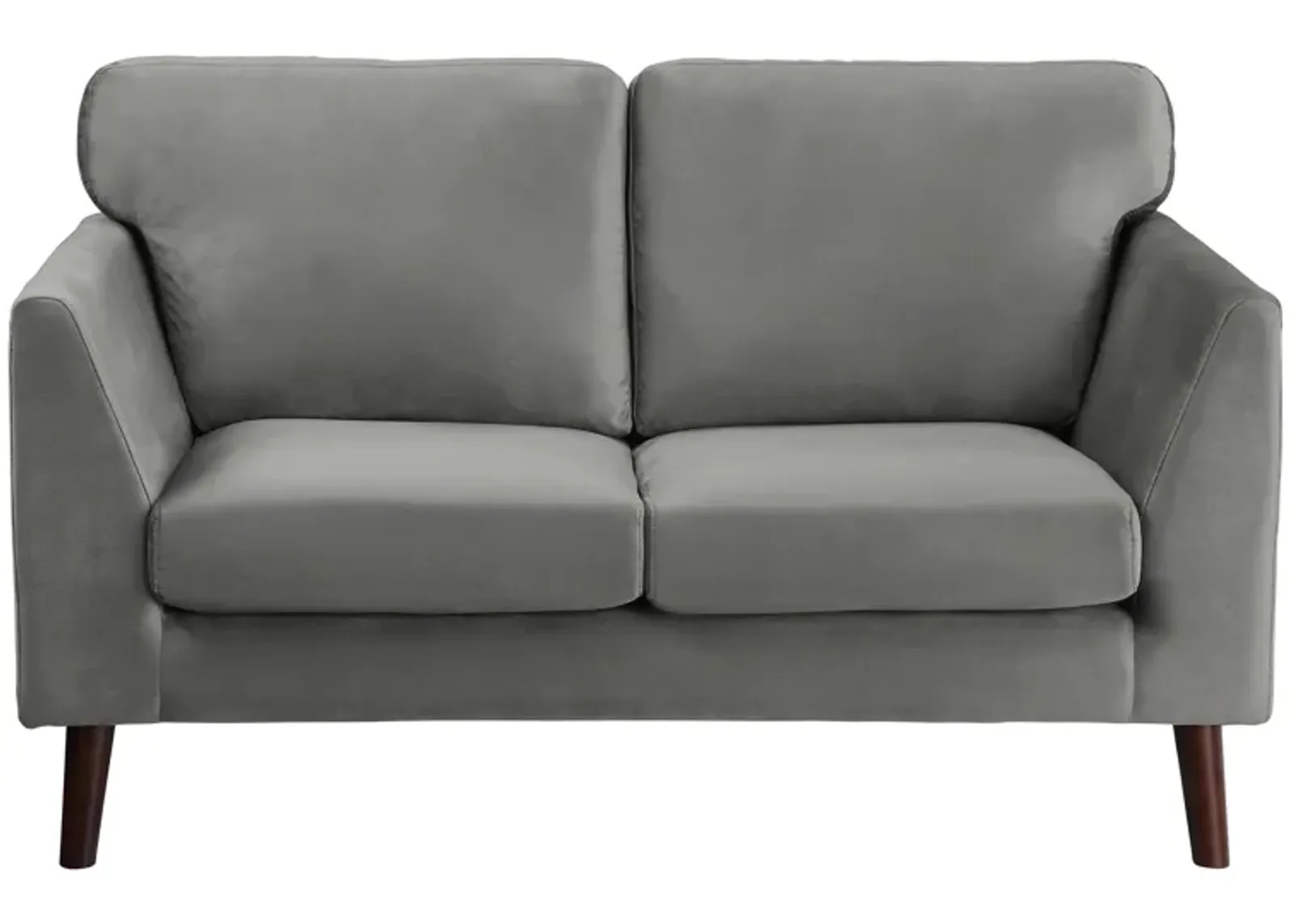 Kingston Loveseat in Gray by Homelegance