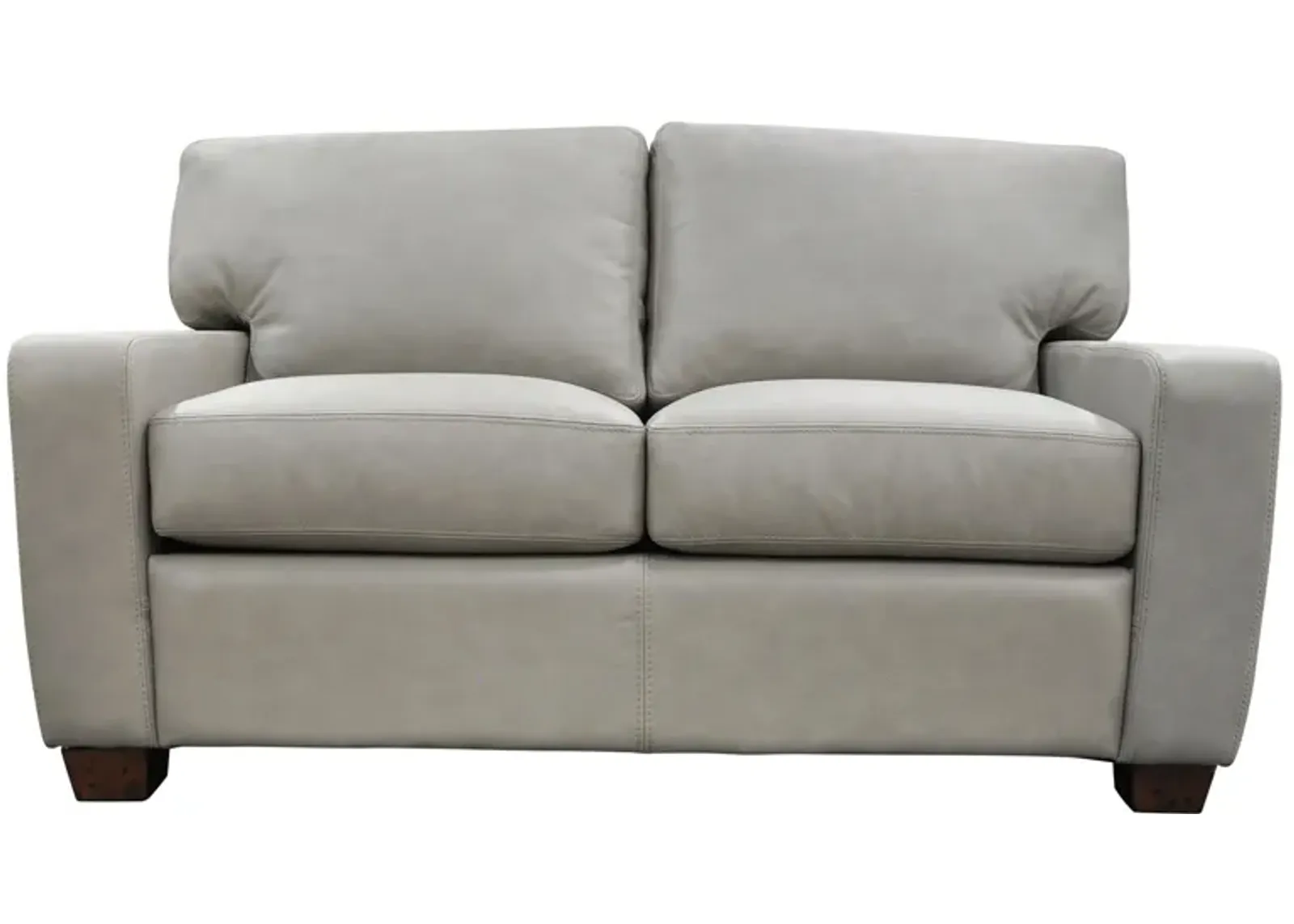 Albany Loveseat in Urban Arctic by Omnia Leather