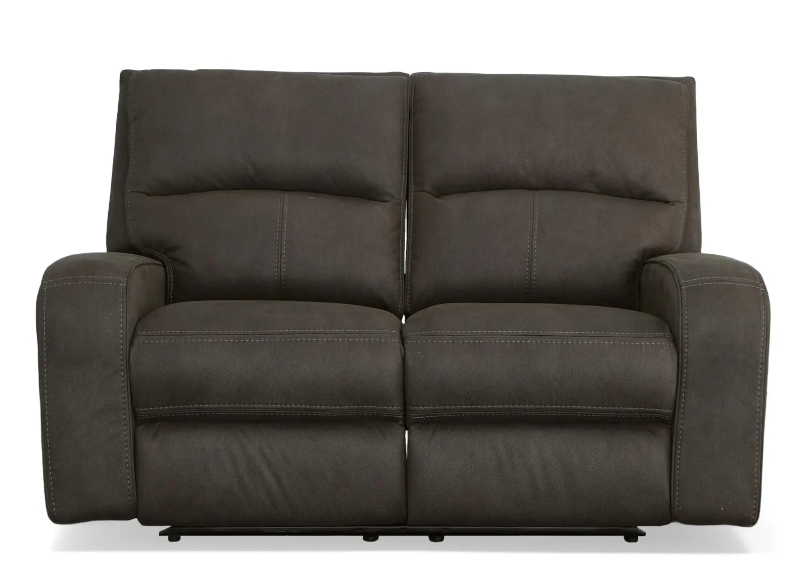 Nirvana Power Reclining Loveseat w/ Power Headrests in Flint by Flexsteel