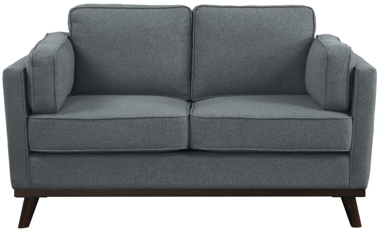 Camilla Loveseat in Gray by Homelegance