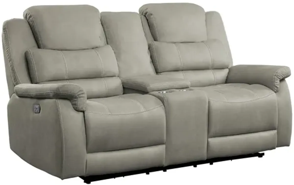 Prose Power Reclining Console Loveseat