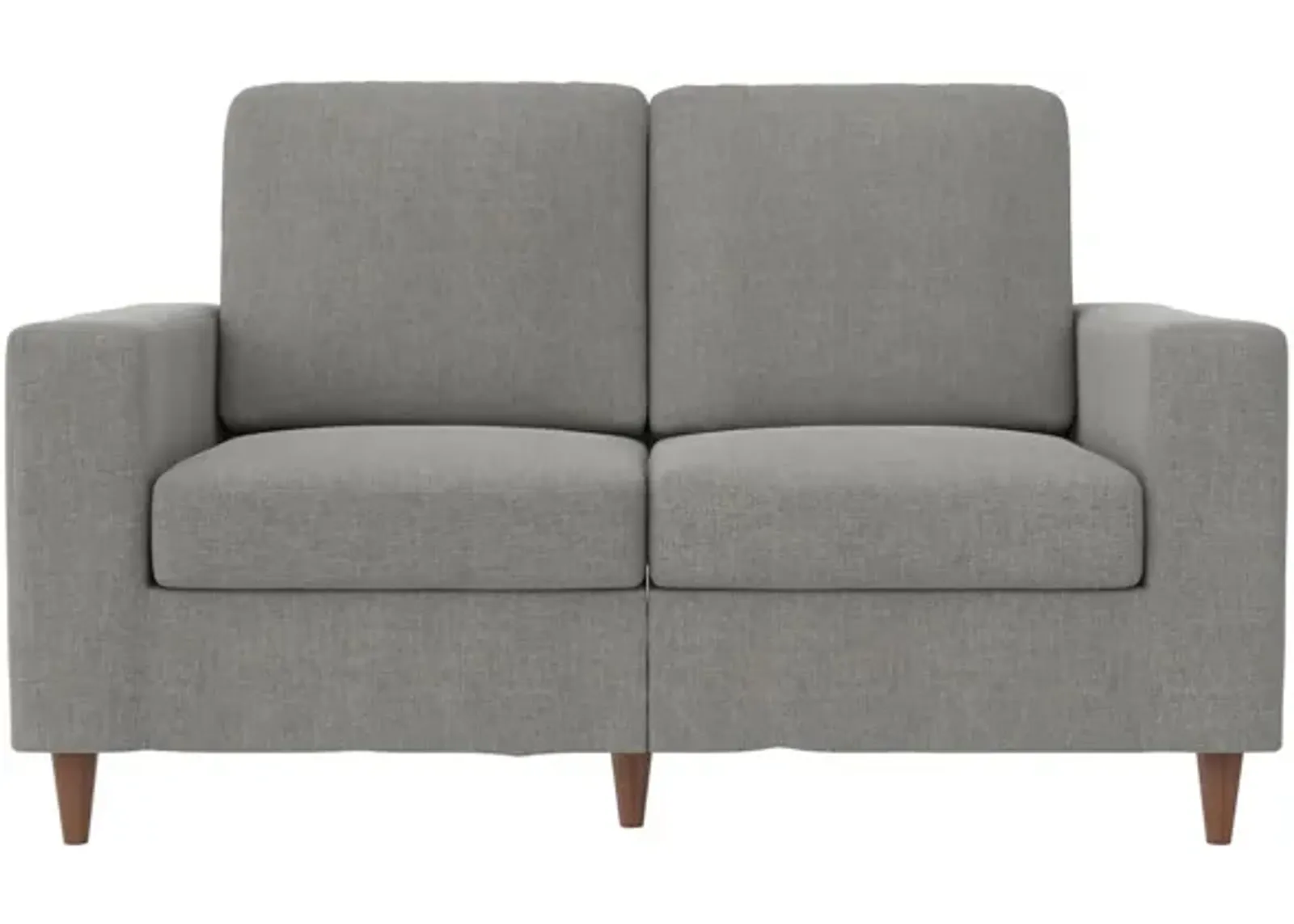 Zion Loveseat in Light Gray by DOREL HOME FURNISHINGS