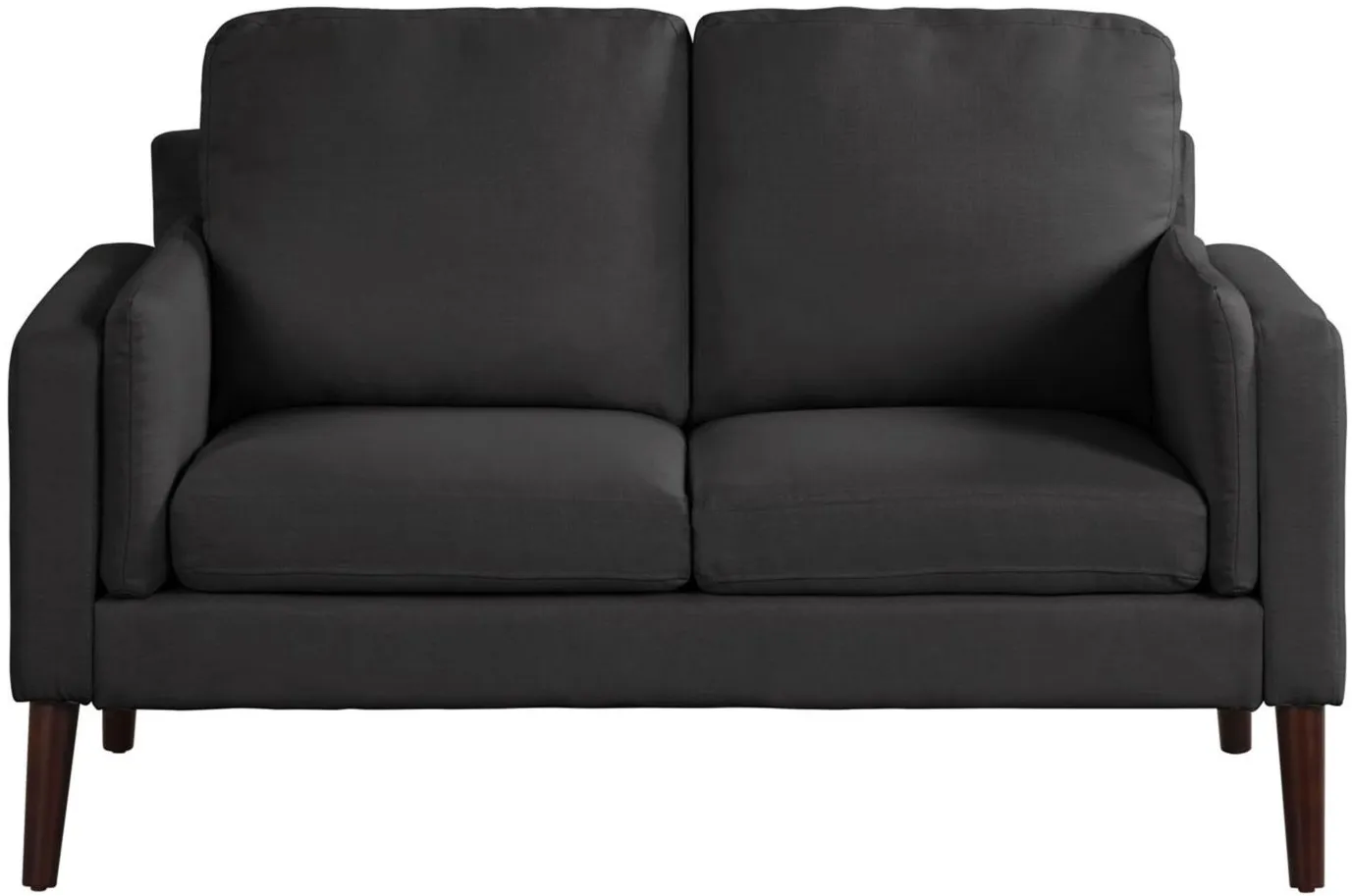 Nashville Loveseat in Black by Lifestyle Solutions