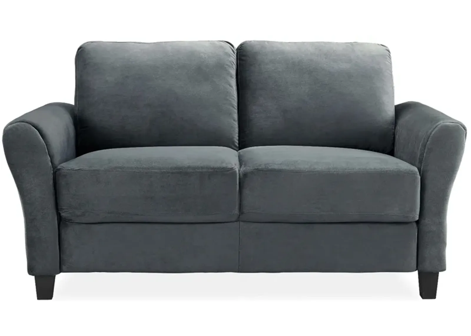 Warren Loveseat in Dark Gray by Lifestyle Solutions