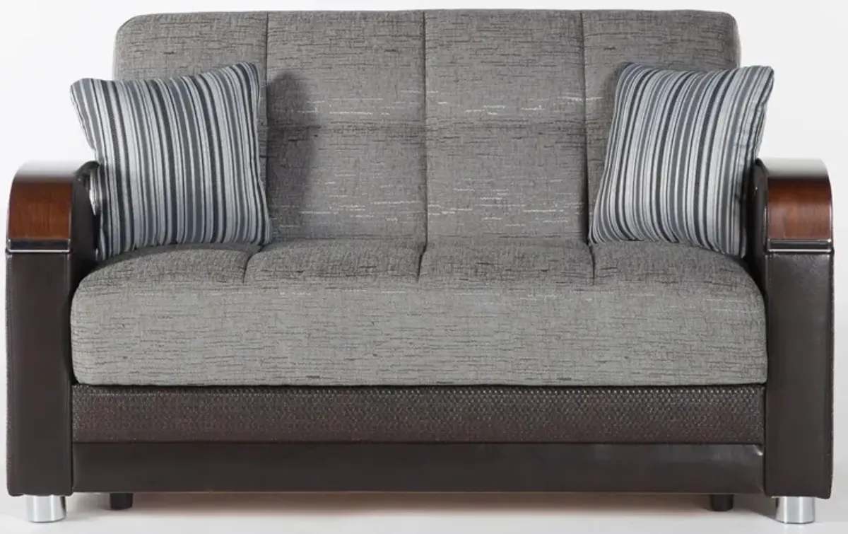 Kylian Loveseat in Fulya Gray by HUDSON GLOBAL MARKETING USA