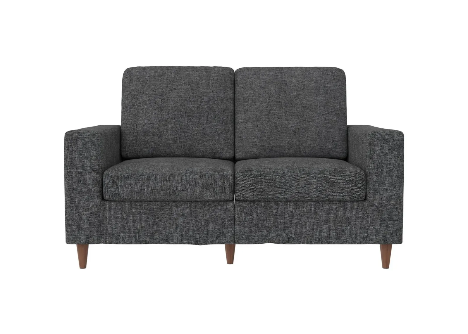 Zion Loveseat in Dark Gray by DOREL HOME FURNISHINGS