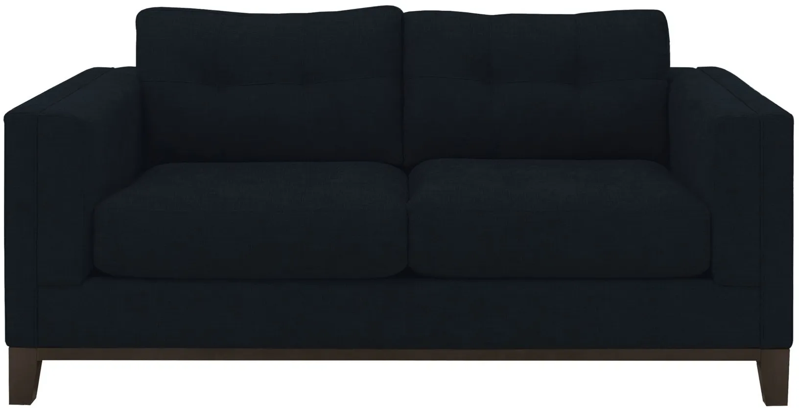 Mirasol Loveseat in Suede so Soft- Slate by H.M. Richards