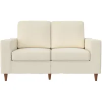 Zion Loveseat in Ivory by DOREL HOME FURNISHINGS