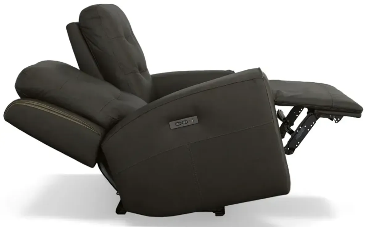 Iris Power Reclining Loveseat w/ Power Headrests