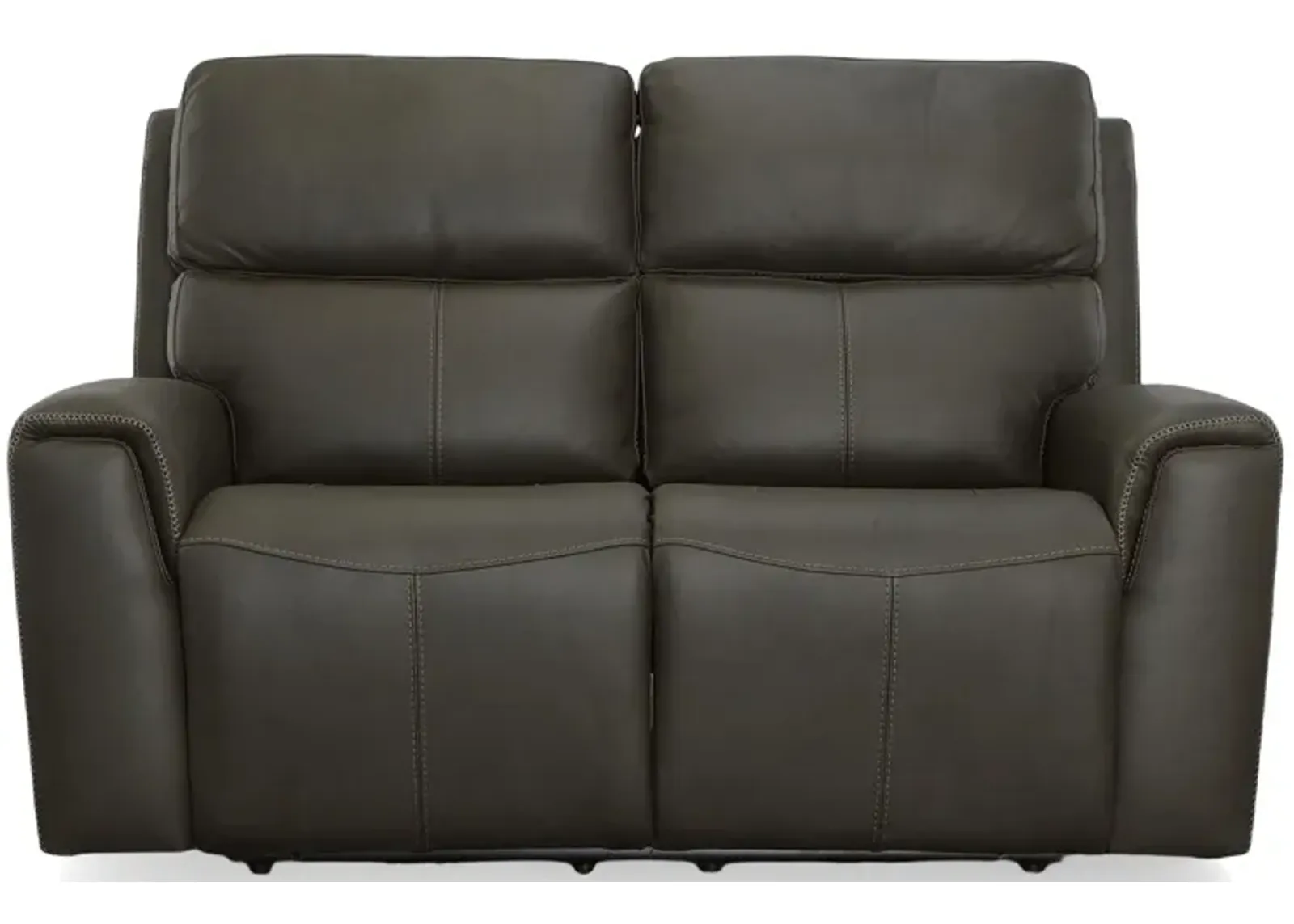 Jarvis Power Reclining Loveseat w/ Power Headrests in Mica by Flexsteel