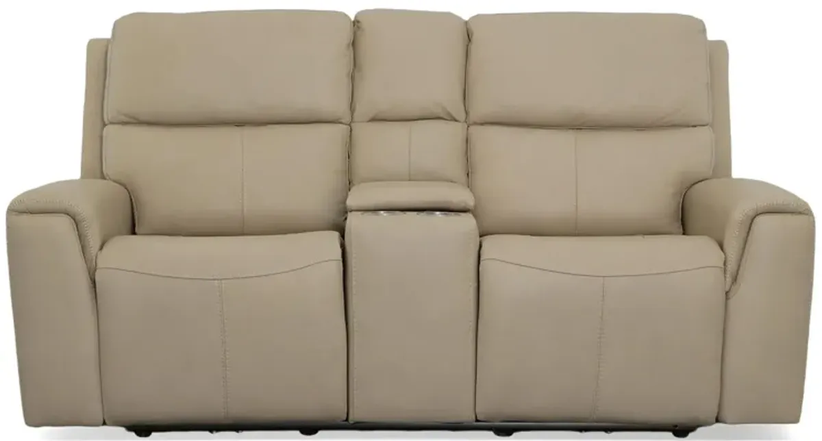 Jarvis Power Reclining Loveseat w/ Console & Power Headrests