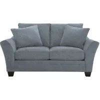 Briarwood Loveseat in Elliot French Blue by H.M. Richards