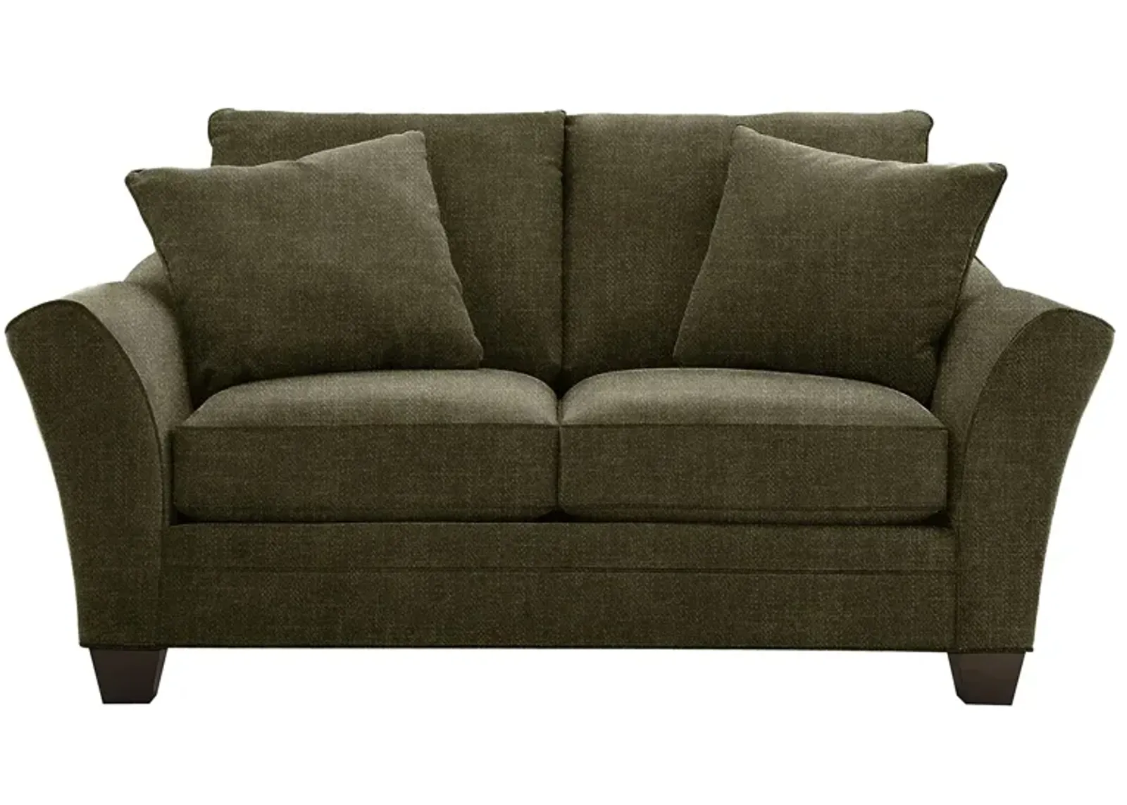 Briarwood Loveseat in Elliot Avocado by H.M. Richards