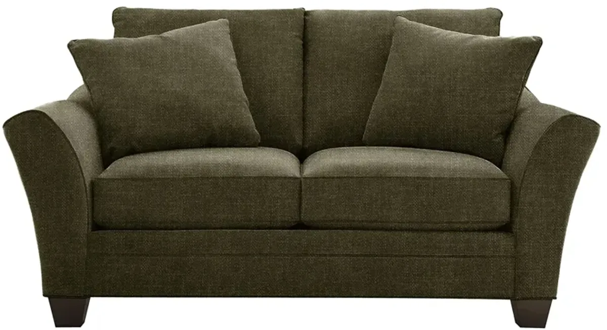 Briarwood Loveseat in Elliot Avocado by H.M. Richards