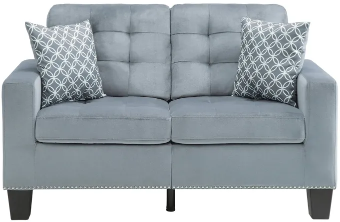 Delta Loveseat in Gray by Homelegance