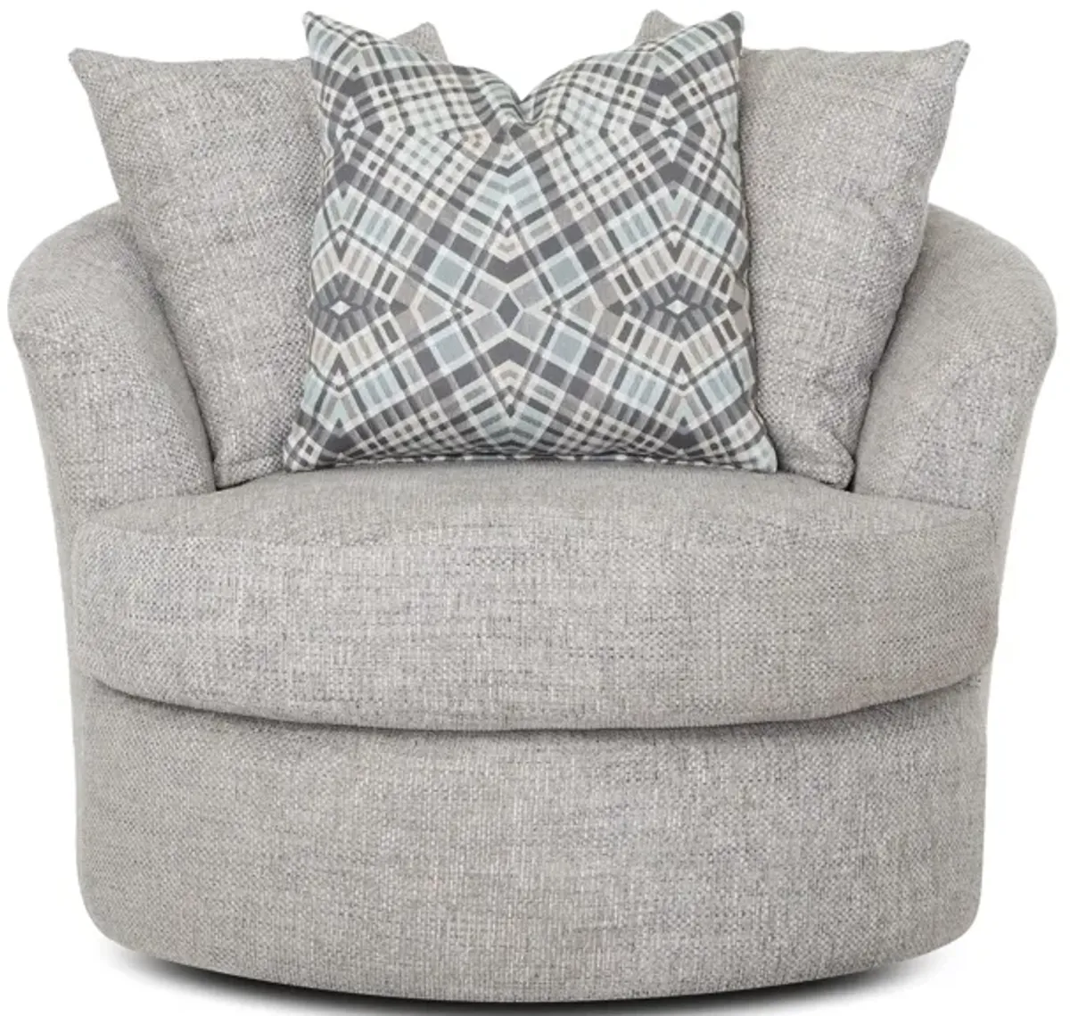 Carter Swivel Barrel Chair