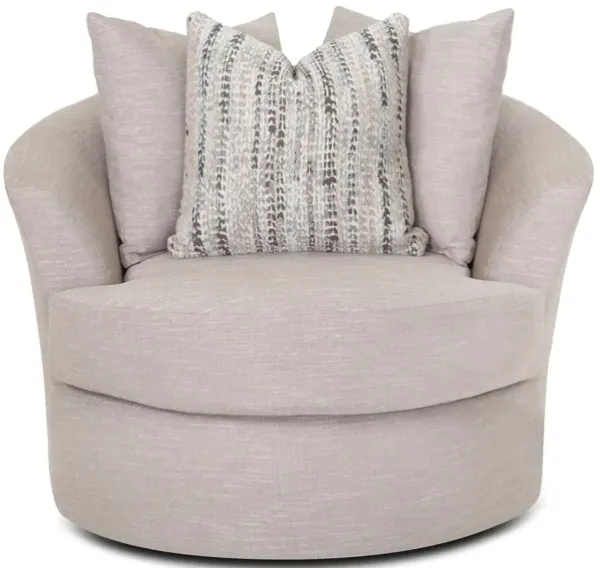 Carter Swivel Barrel Chair